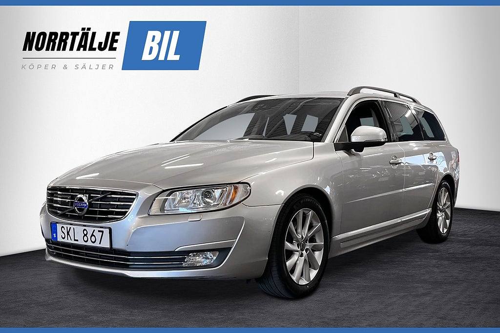 Volvo V70 D2 115 HK MOMENTUM DRAG NAVI BLIS NYBES K-REM BYTT 