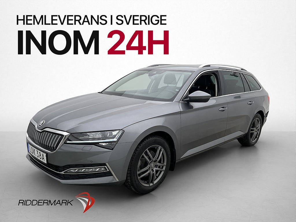 Skoda Superb iV Business Skinn Drag Kamera Värmare MOMS