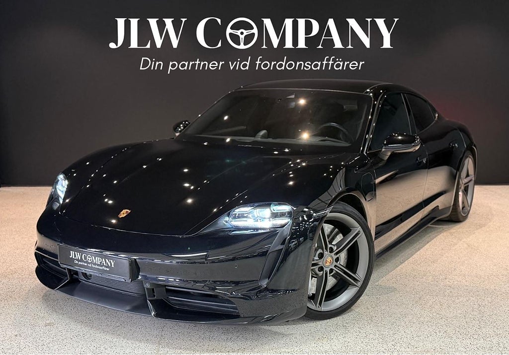 Porsche Taycan Turbo I 680 HK I Pano I Bakaxelstyrning PPF