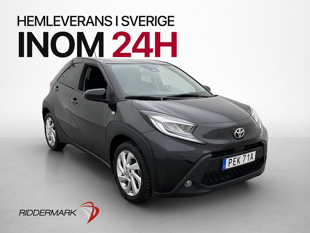 Toyota Aygo X 1.0 72hk Play Kamera Adaptiv-Fart Bluetooth