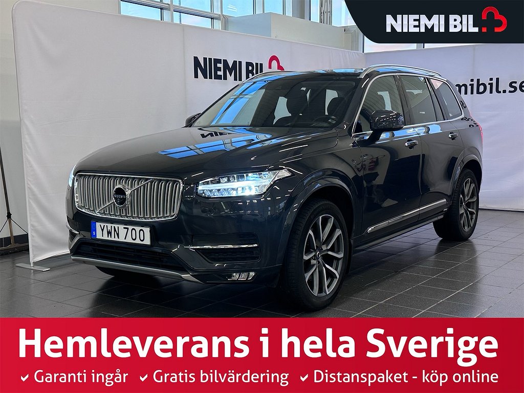 Volvo XC90 T5 AWD Inscription SoV/Drag/Pano/360/VOC/7-sits