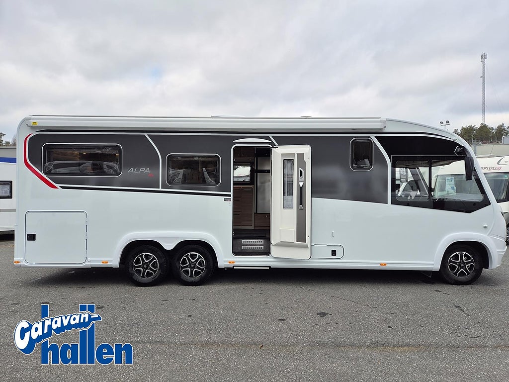 Dethleffs ALPA I 7820-2 (E&P Hydraliska stödben/Multmedia/Luftstolar/AC-bo