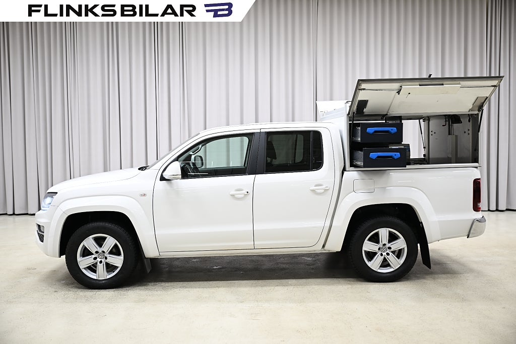 Volkswagen Amarok 3.0 TDI V6 258HK Automat|Kåpa|Inredd|EnÄgare|Moms|SeUtr