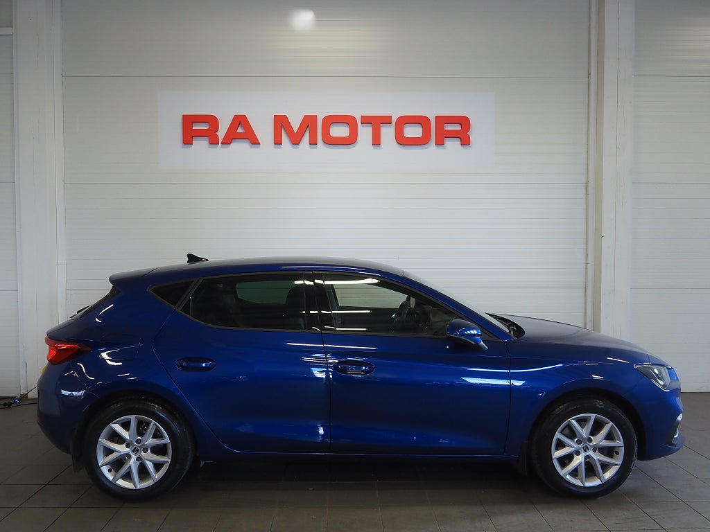 Seat Leon 1,0 TSI 110hk 5d Style Pluspaket Komfortpaket Cockpit 2021