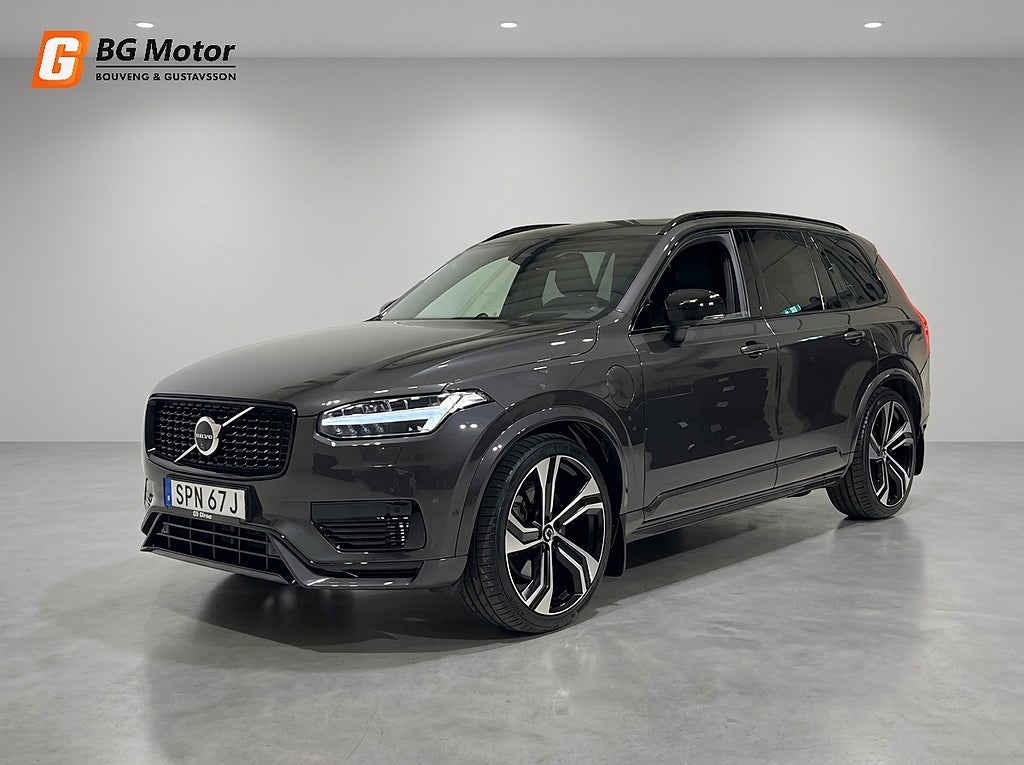 Volvo XC90 T8 Recharge 456HK AWD Aut Ultimate Dark 7-sits/B&W/Moms