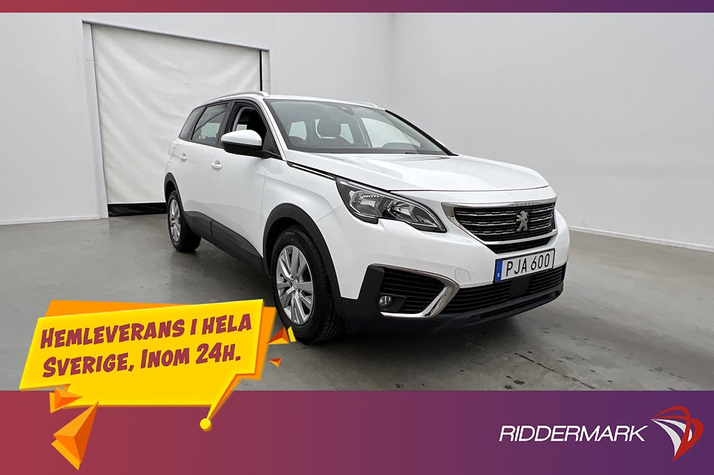 Peugeot 5008 1.2 PureTech 131hk 7 Sits Cockpit Sensorer