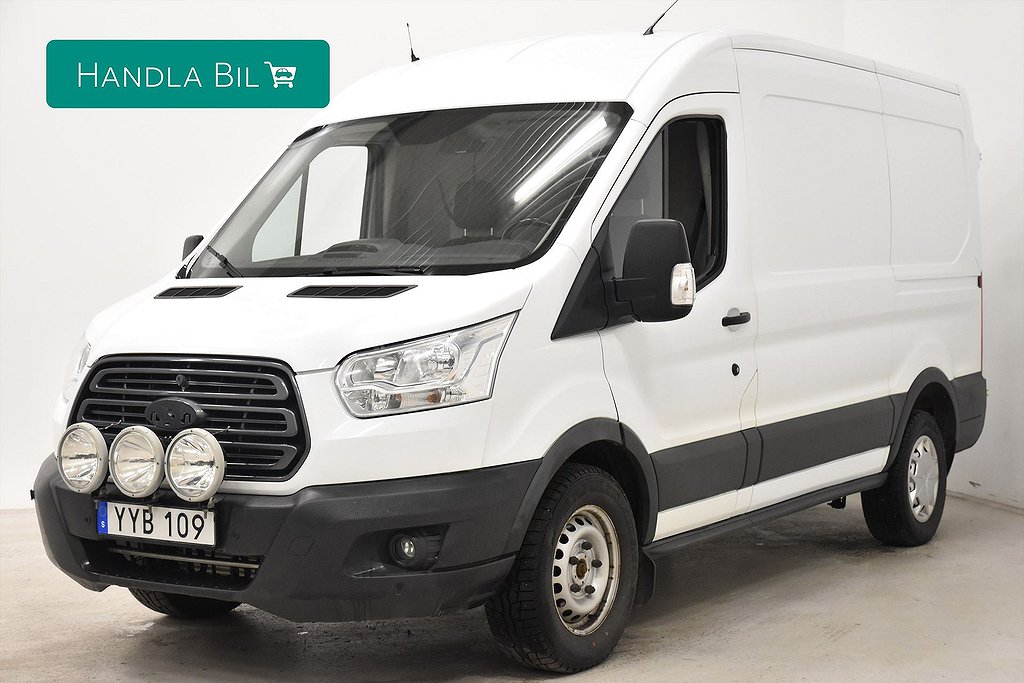 Ford Transit 350 2.0 TDCi AWD Drag D-värm Inredd Moms 130hk