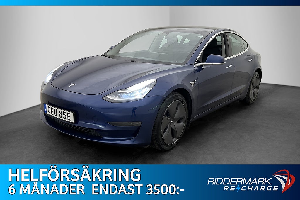 Tesla Model 3 Long Range AWD Autopilot Svensksåld