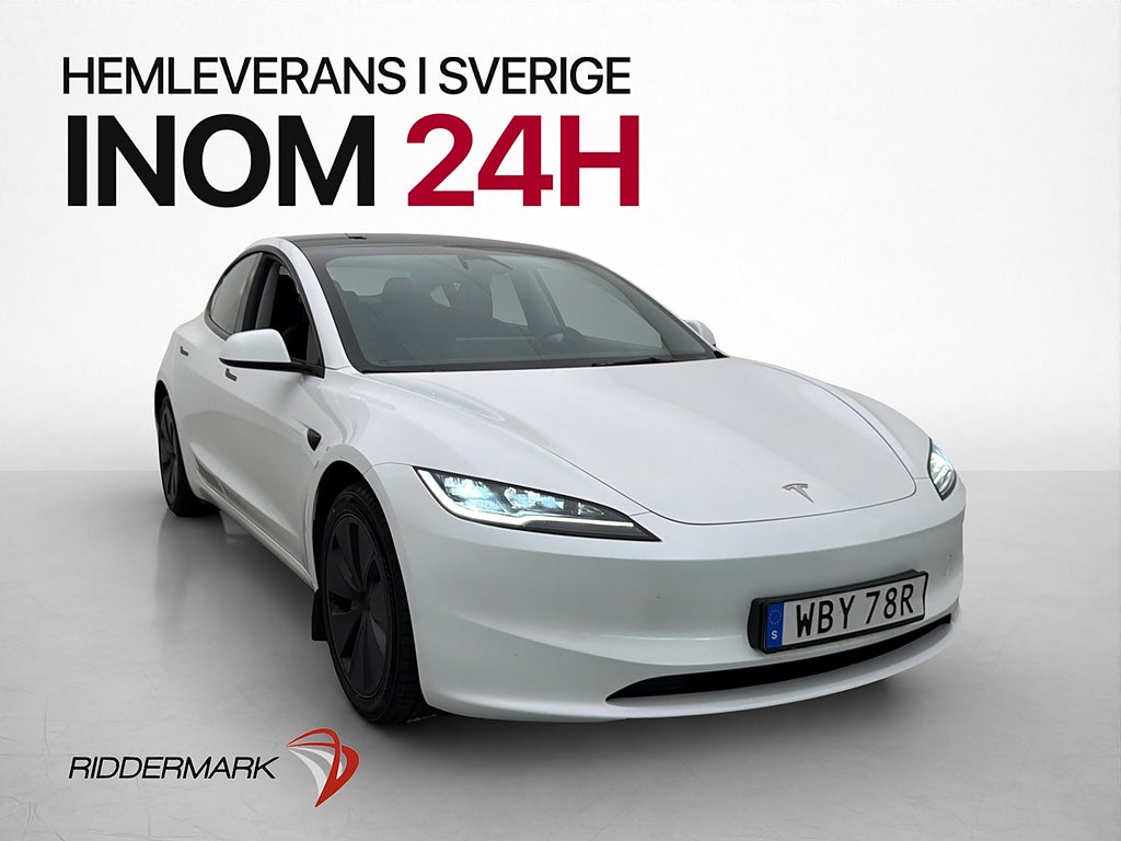 Tesla Model 3 Long Range AWD Autopilot Värme Premium MOMS
