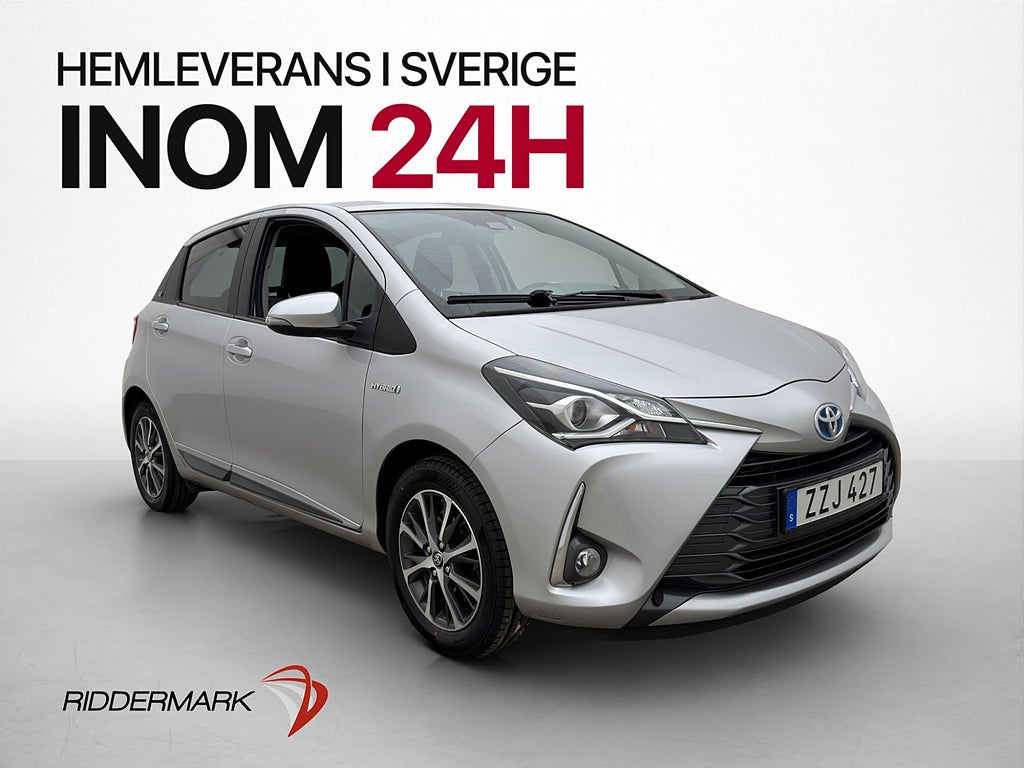 Toyota Yaris Hybrid 101hk Y20 Värmare Kamera CarPlay