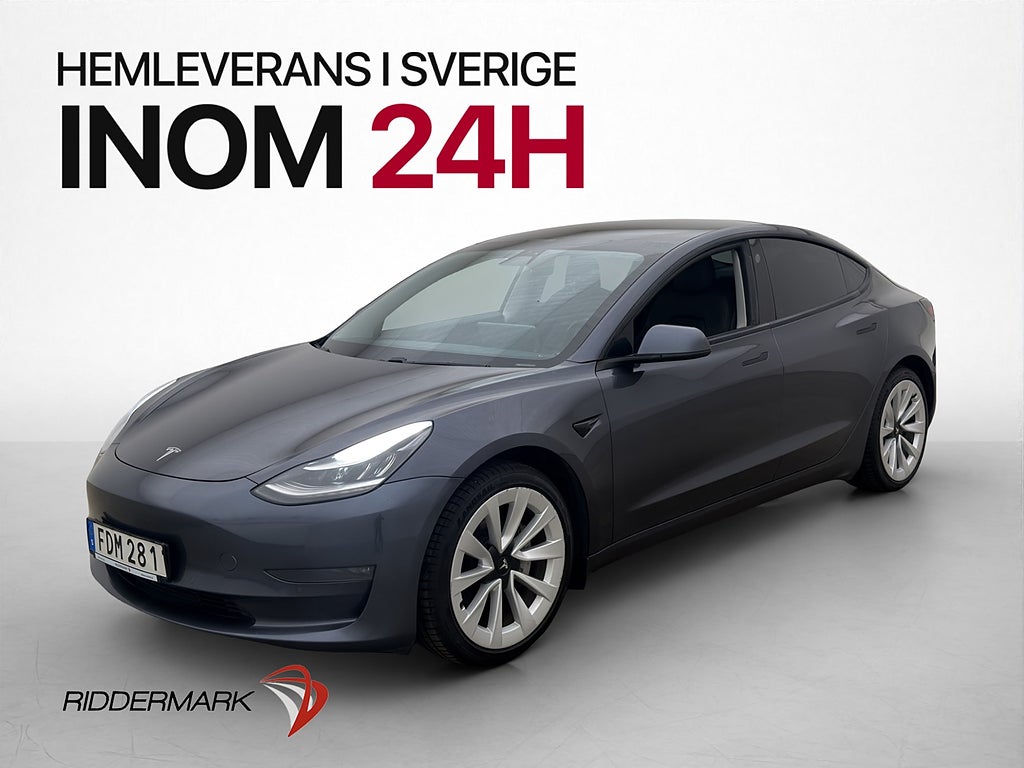 Tesla Model 3 Long Range AWD Autopilot Pano Svensksåld