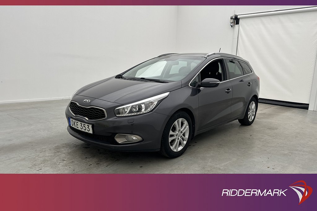 Kia Cee´d SW 1.6 CRDi 128hk Comfort Pano Kamera Navi Rattvärm