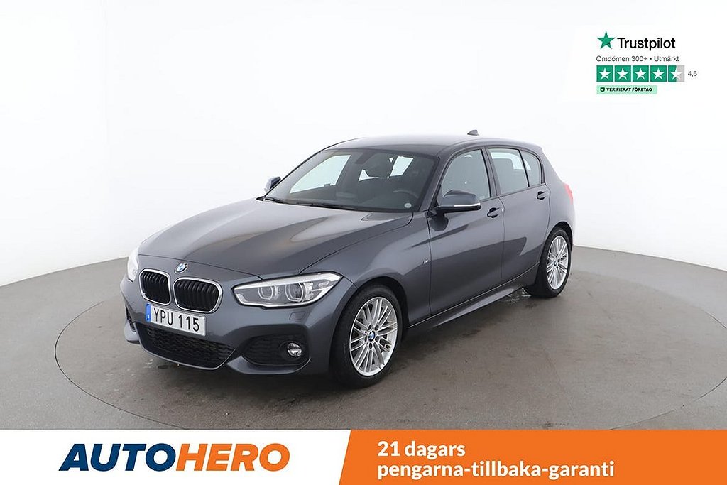 BMW 118 5-dörrars M Sport / NYSERVAD, Rattvärme