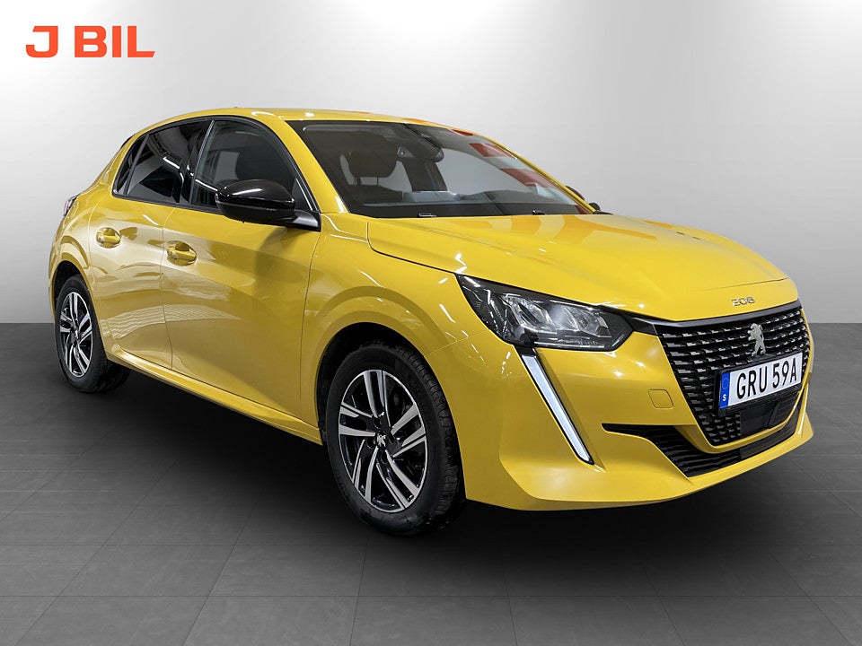 Peugeot 208 Allure 1.2 PT 100hk Aut - B-KAMERA, CARPLAY