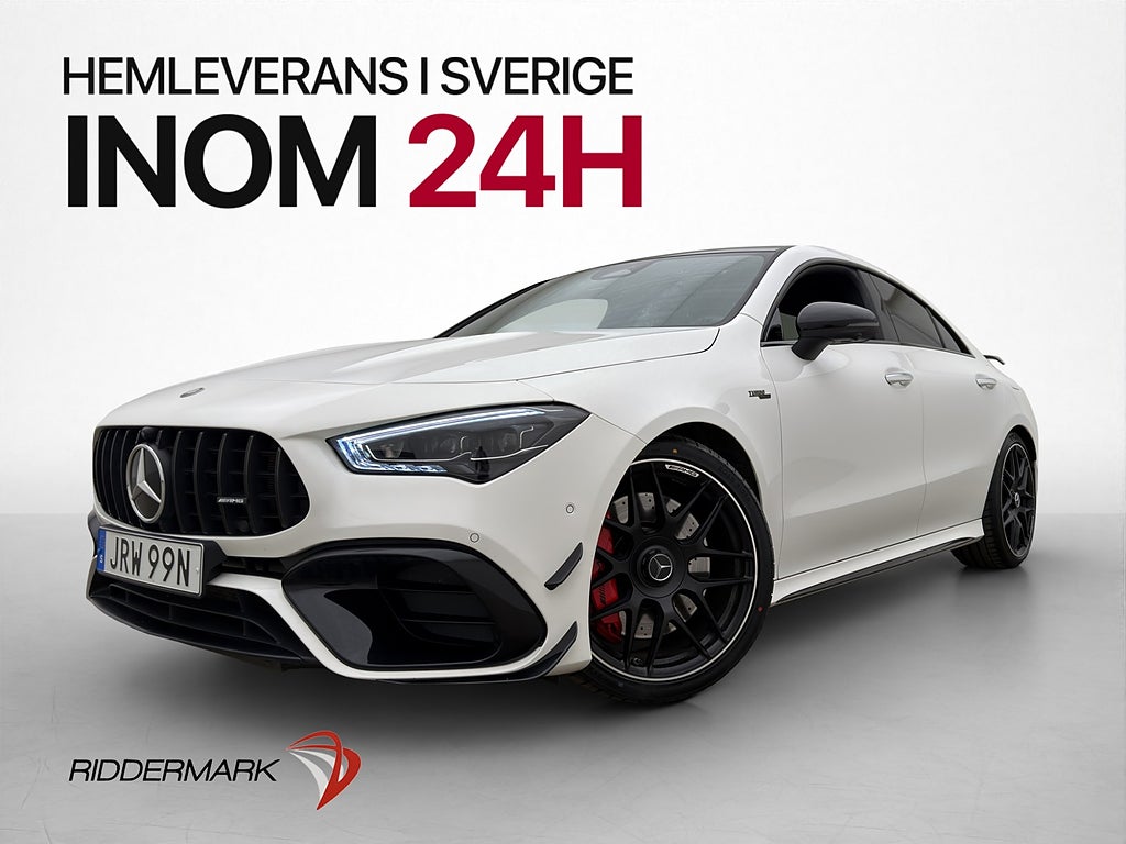 Mercedes-Benz CLA45 S AMG 4M 421hk Panorama Burmester 360°