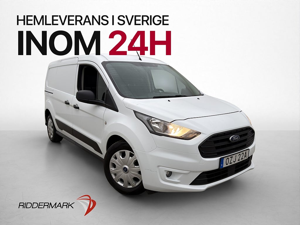 Ford Transit Connect LWB Värmare Bluetooth Farthållare Moms