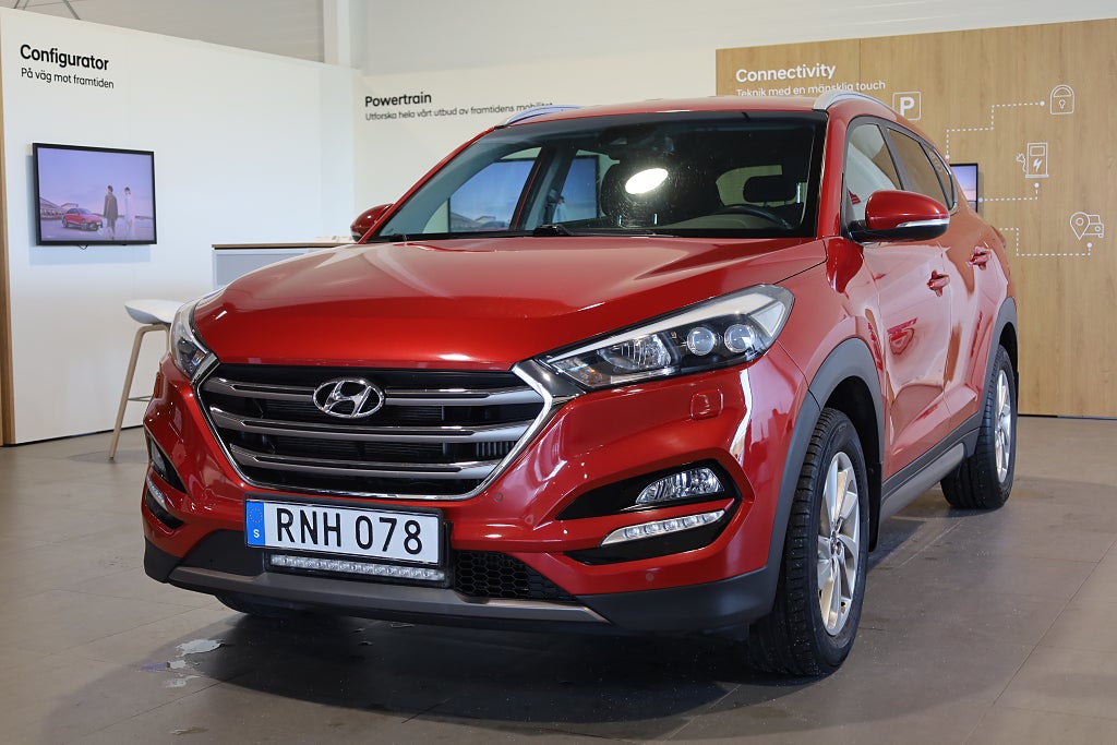 Hyundai Tucson 1.6 T-GDI AWD Premium Navi Kamera Blåtand Fullservad 2016