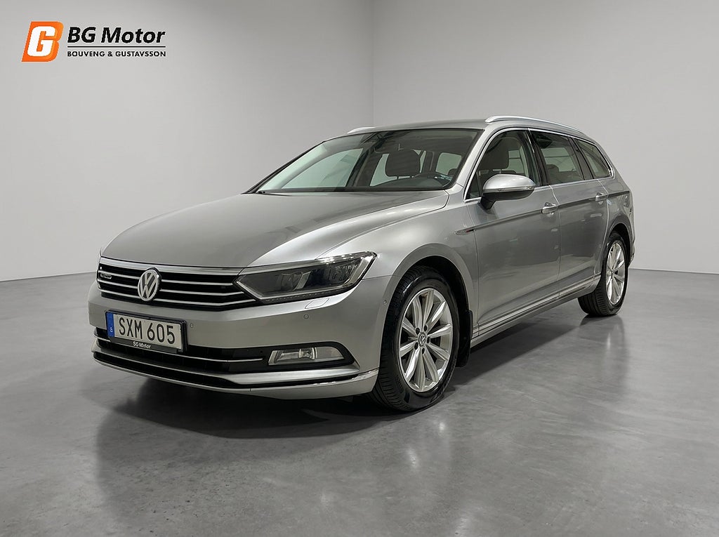 Volkswagen Passat Sportscombi 2.0 TDI 190HK AWD Aut Drag/Värmare/B-kamera