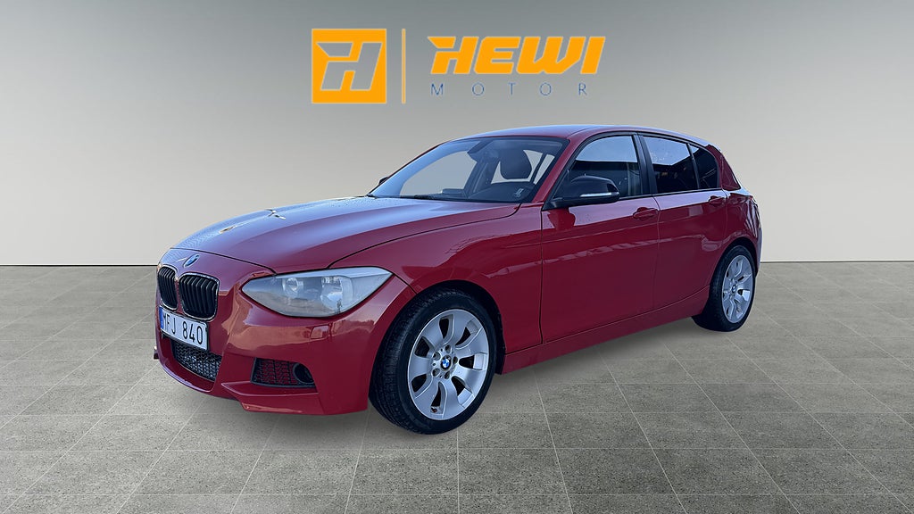 BMW 116 d 5d Sportline Nybes|M-front|Sportstolar|0.45L/mil