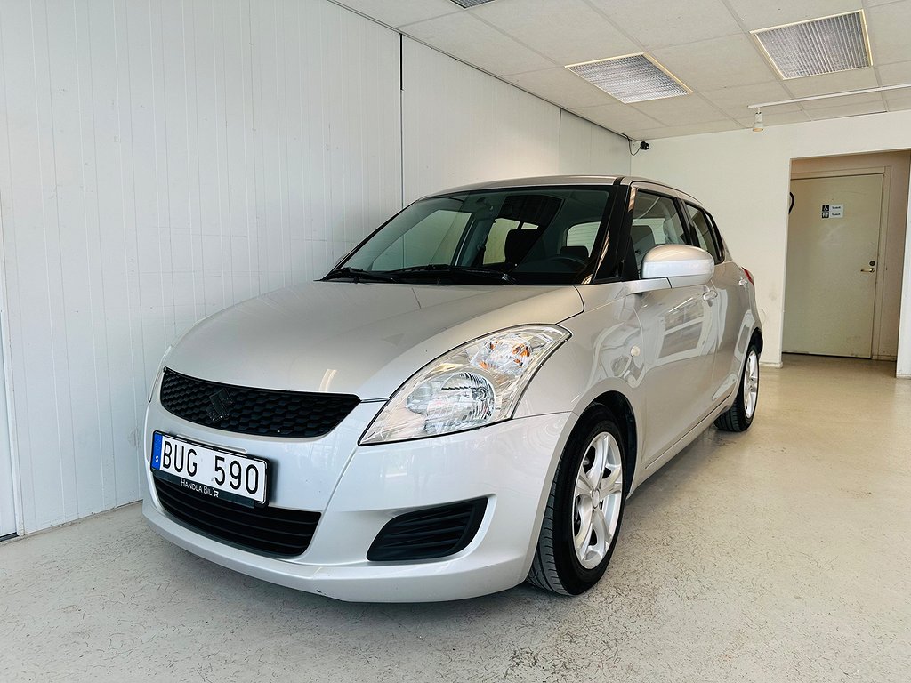 Suzuki Swift 5-dörrar 1.2 VVT Euro 5, Dragkrok, S&V, 94hk