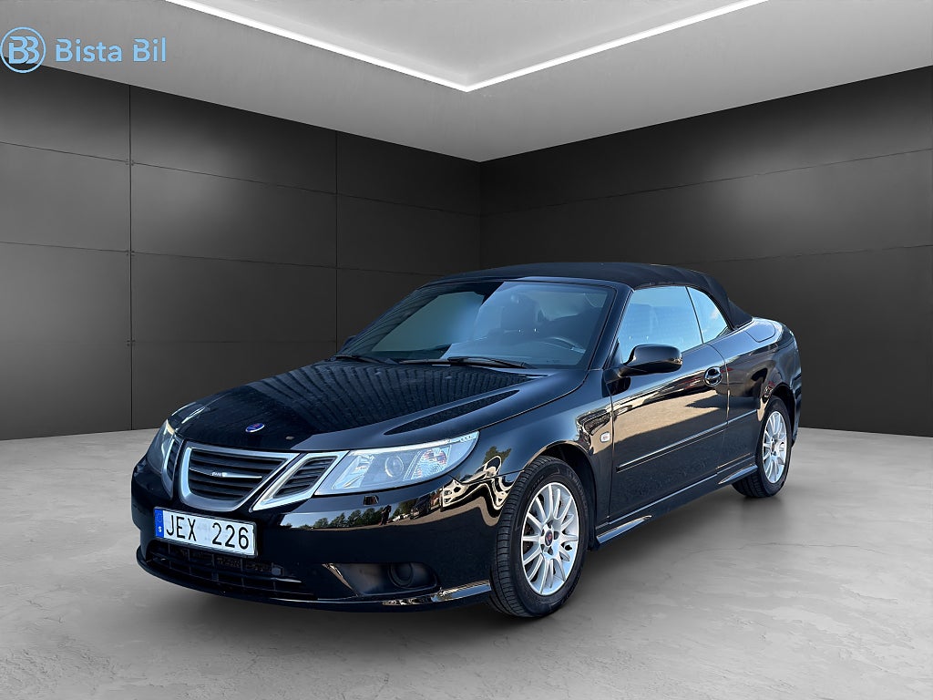 Saab 9-3 CAB 1.8t BIOPOWER LINEAR / FULLSERV / 2ÄGARE 150Hk