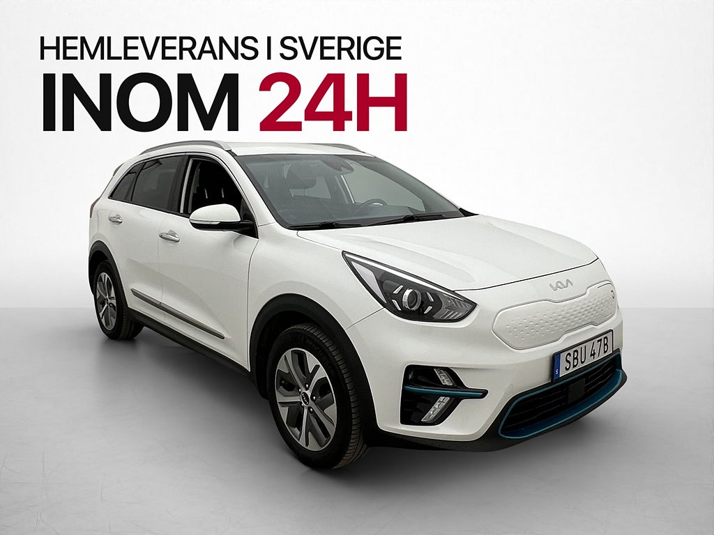 Kia E-Niro 64 kWh Advance Värmare Kamera CarPlay Navi MOMS