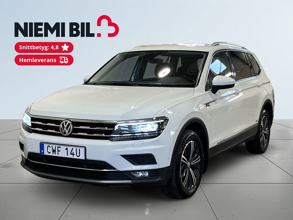 Volkswagen Tiguan Allspace 7sits 2.0 TDI AWD GT Drag Värmare Blis MOMS 