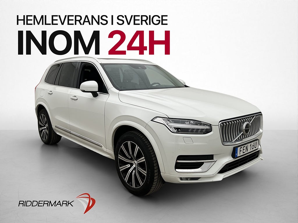 Volvo XC90 B5 AWD Inscription VOC 7-Sits Pano H/K Värm Drag