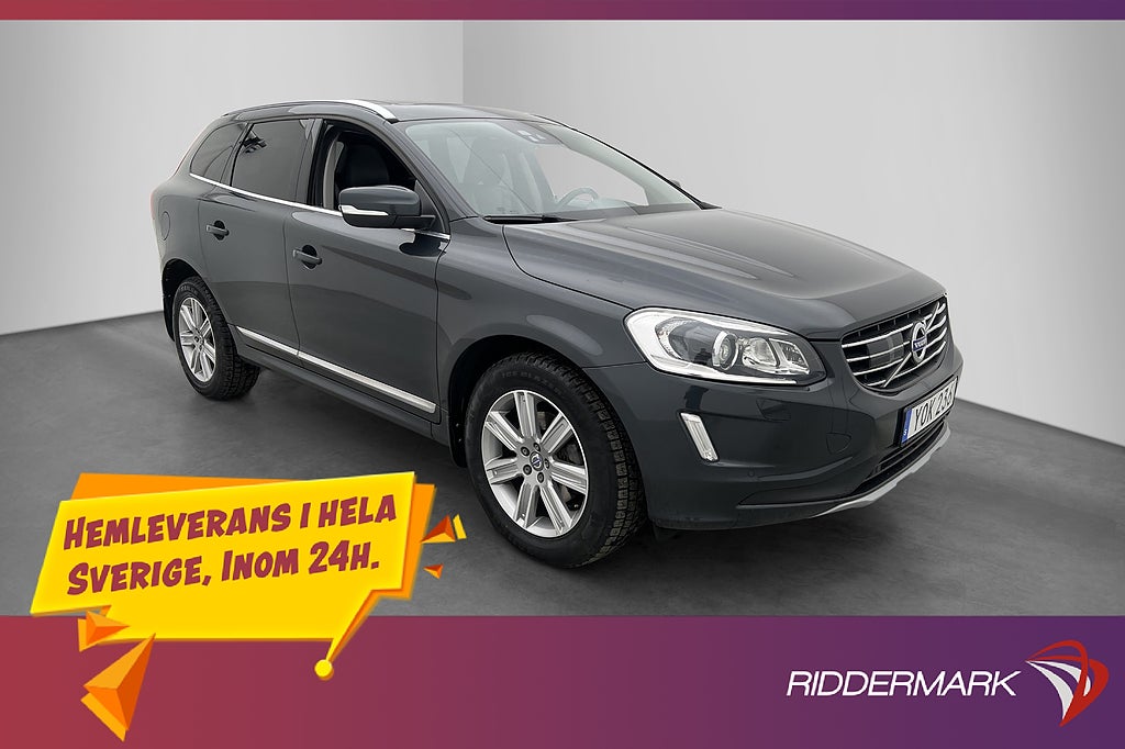 Volvo XC60 D4 AWD Classic Summum Pano Värmare Adap-fart