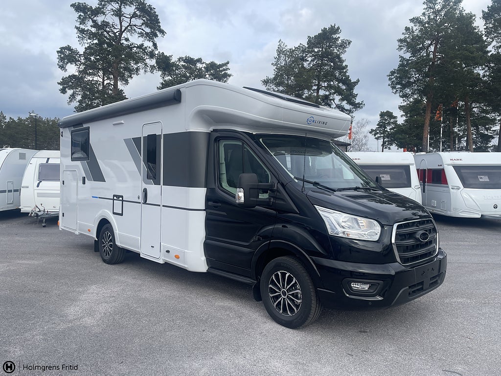 Sun Living S-serien S 75SL Truma Värme Agate Black metallic Hytt