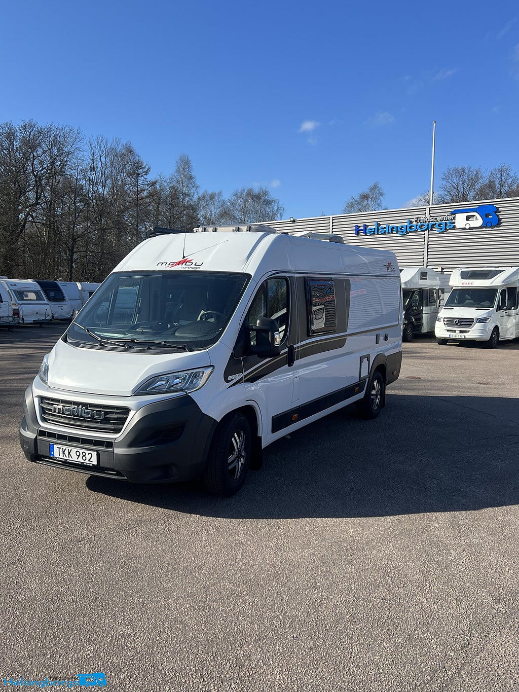Malibu MALIBU VAN 640 LE * Markis * Solpanel * Cykelställ