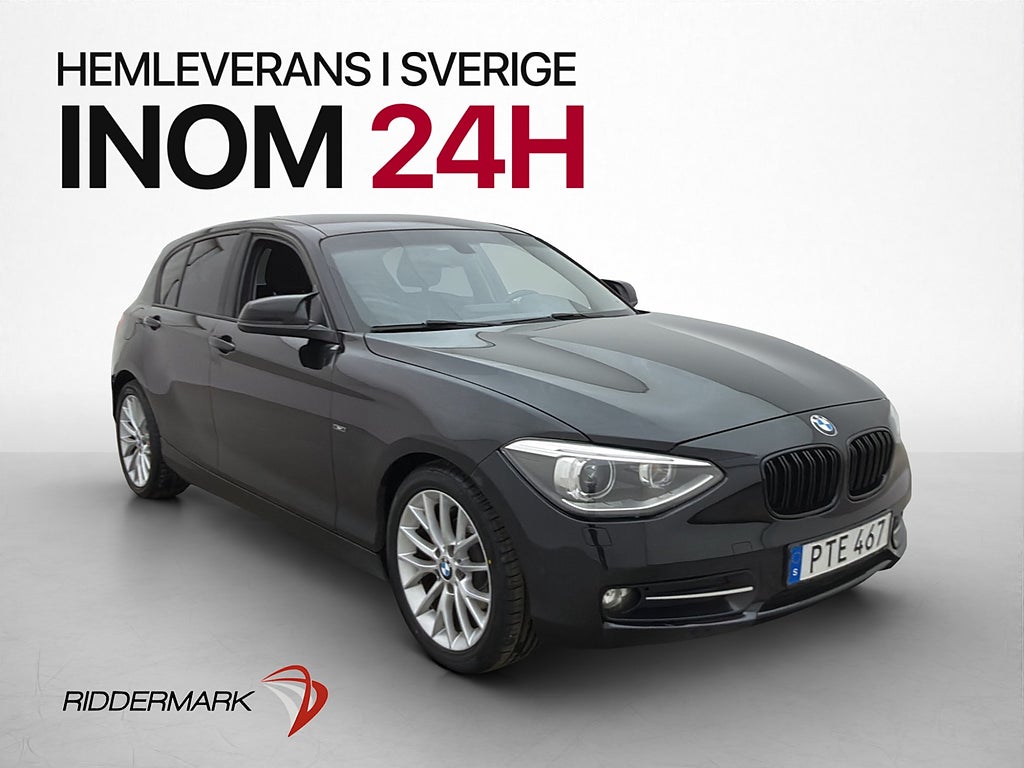 BMW 118d 143hk Sport line Farthållare Bluetooth 0.44l/Mil
