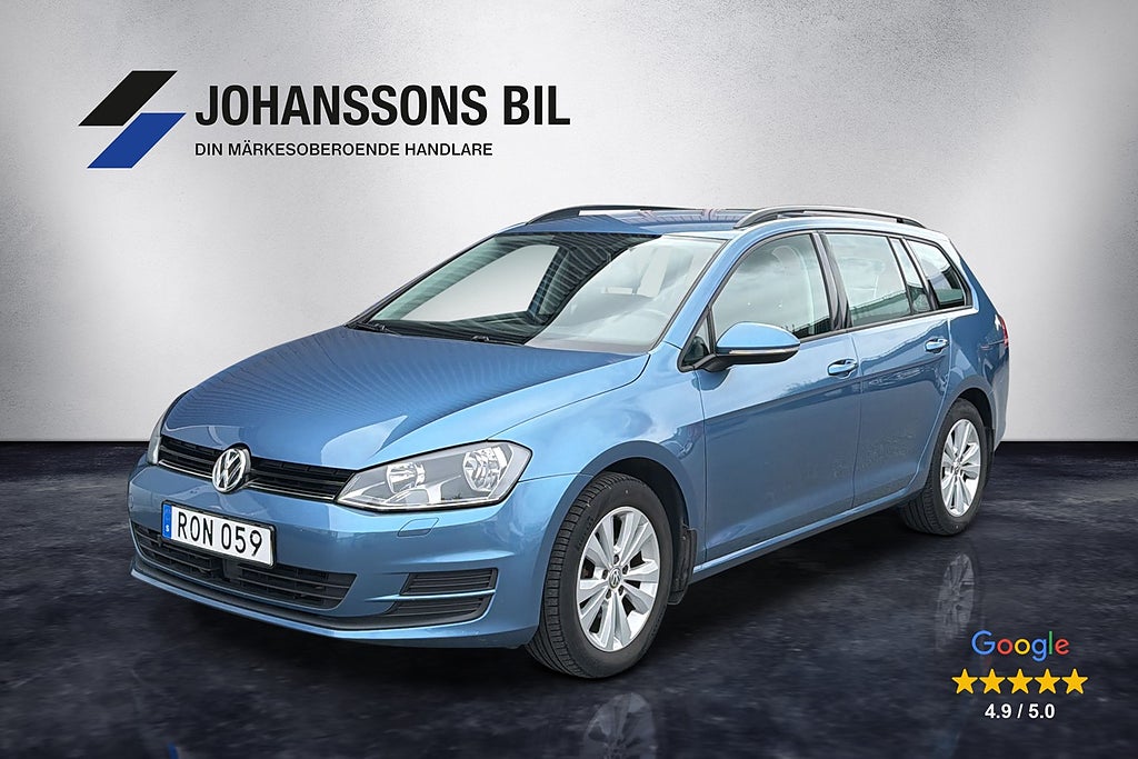 Volkswagen Golf Sportscombi 1.2TSI Automat Kamera Värmare Drag SoV-däck