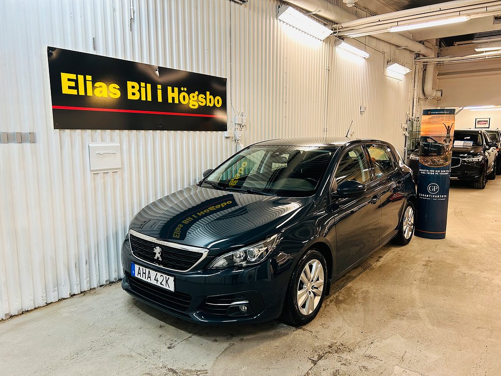 Peugeot 308 1.5 BlueHDi Active Euro 6 ,1 ägare ,Svensksåld,Ny,B