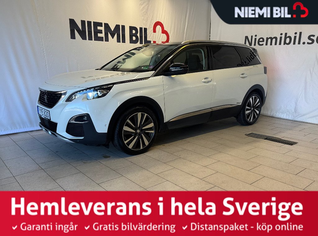 Peugeot 5008 1.6 THP 165hk Allure 7-sits/Drag/MoK/360°Kamera