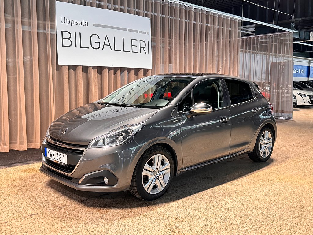 Peugeot 208 5-dörrar 1.2 Style Panorama/Farthållare/Carplay