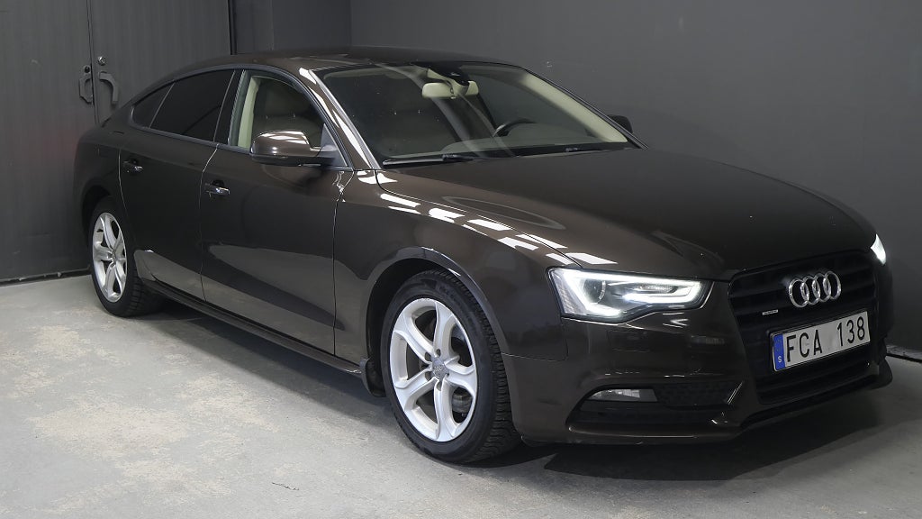 Audi A5 Sportback 2.0 TFSI quattro Dragkrok Bluetooth Nyservad