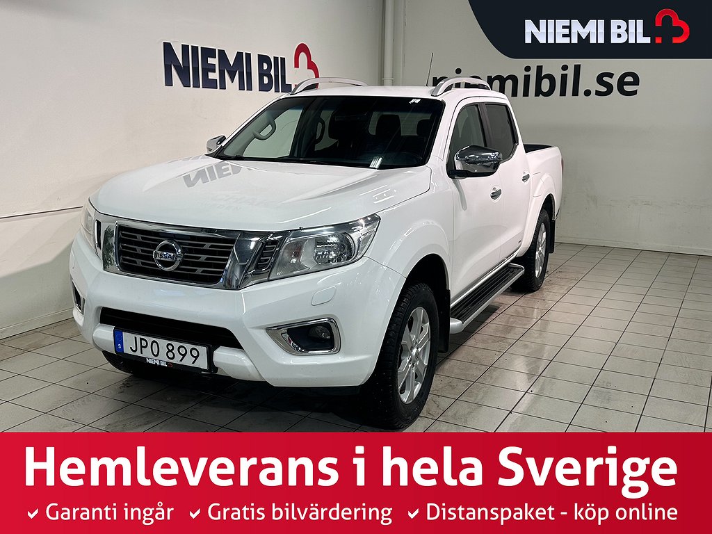 Nissan Navara Dubbelhytt 2.3 4WD Kamera Drag GPS SoV MOMS