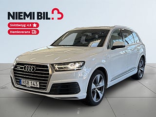 Audi Q7 7-sits 3.0 TDI V6 S line Sport S&V-hjul/Drag/Dvärm/BOSE – bild 1