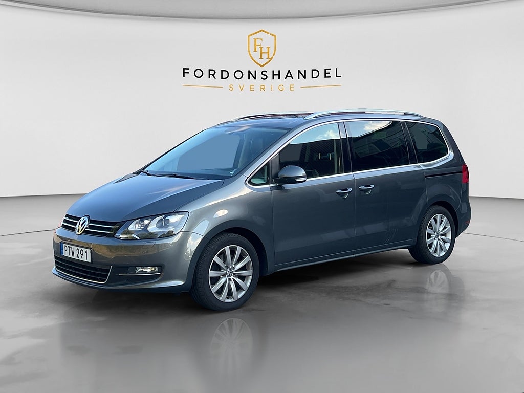 Volkswagen Sharan 6-sätes 2.0 TDI GT Business Värme Drag Pano Elskjutdörr