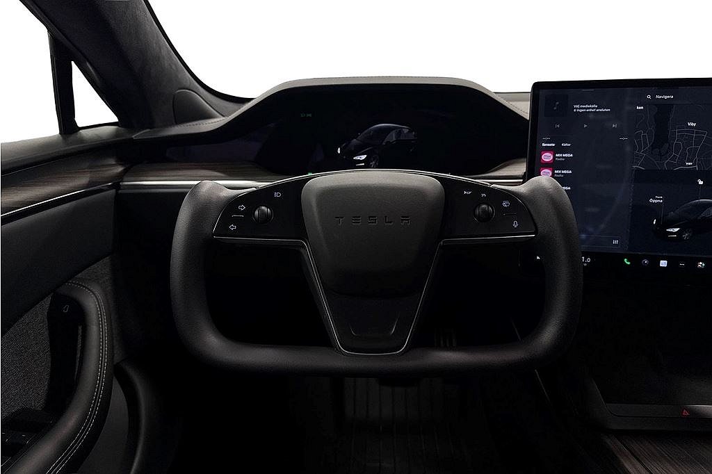 Tesla Model S Model S, 670hk, 2023, YOKE, Pano, Autopilot, MOMS