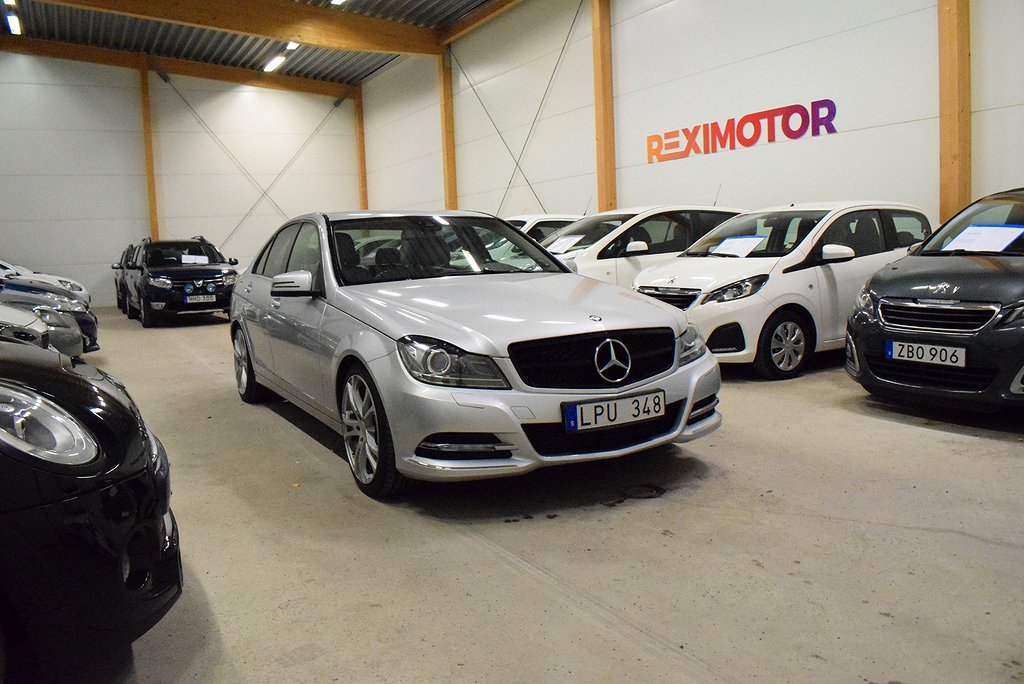 Mercedes-Benz C 180 BlueEFFICIENCY Avantgarde Ny Besiktad 