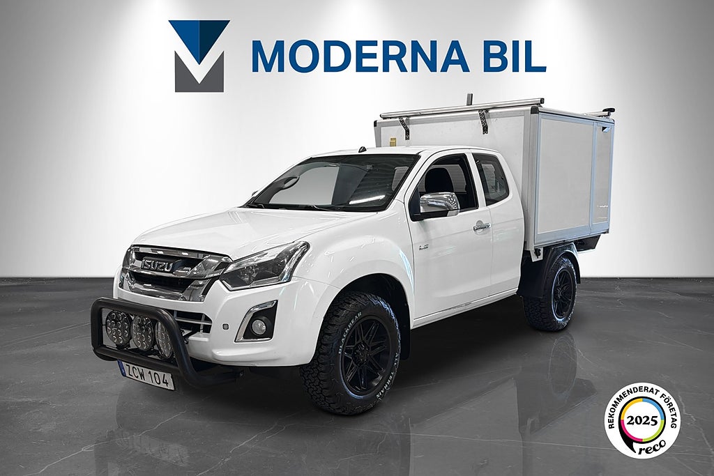 Isuzu D-Max Space Cab 1.9 4WD 163hk V-inredd Drag D-värm B-kam Moms