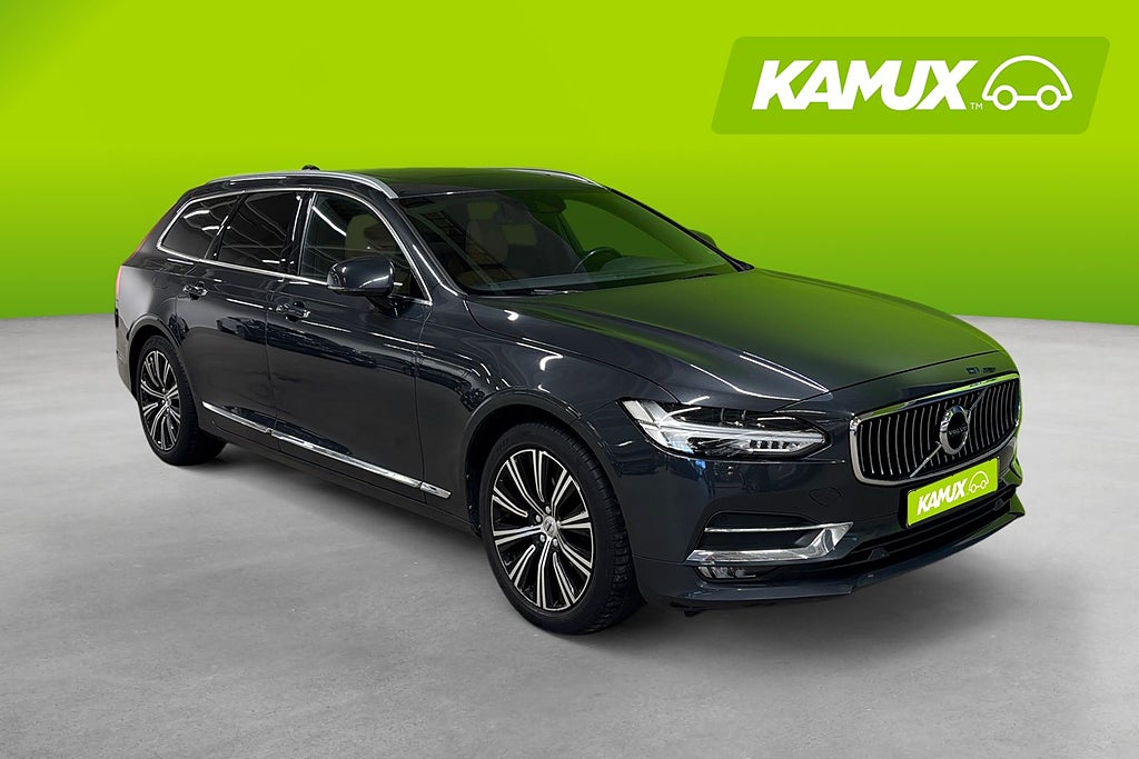 Volvo V90 D4 AWD Inscrip. 190hk Pano Kamera Värmare Drag K-rem bytt