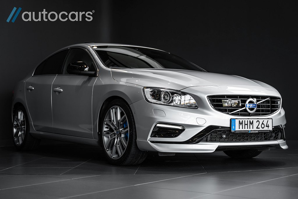 Volvo S60 Polestar T6 AWD Summum|Taklucka|Navi|Värmare|H&K