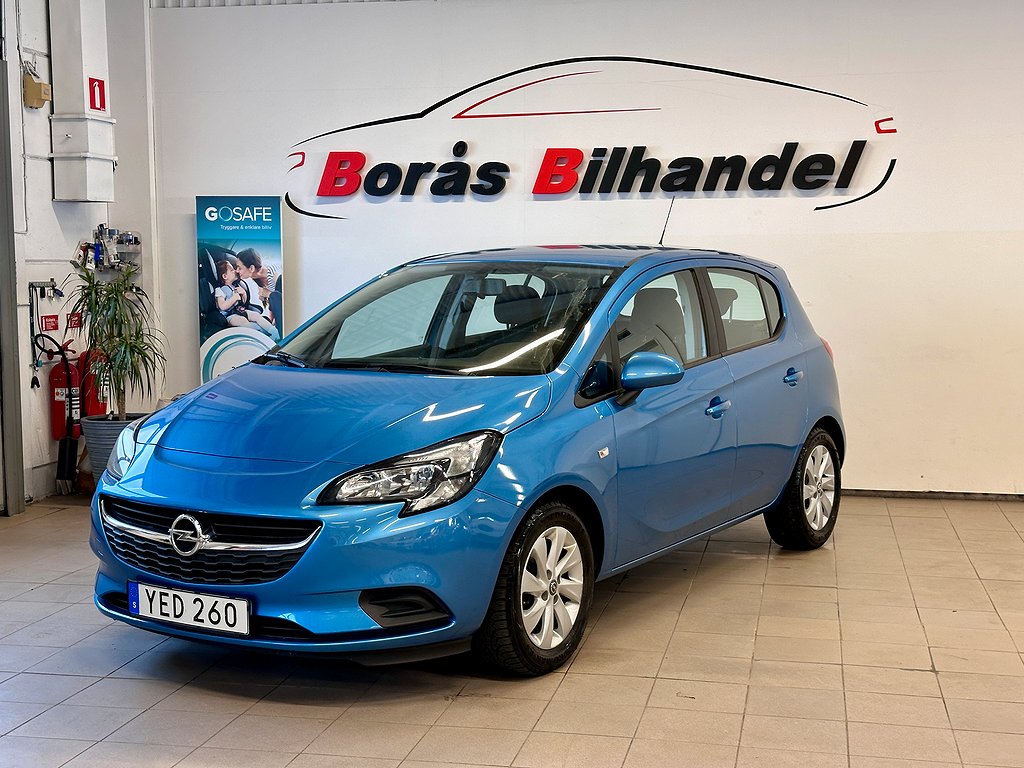 Opel Corsa 5-D 1.4 Automat  Rattvärme 7700 mil Ränta 6,95%