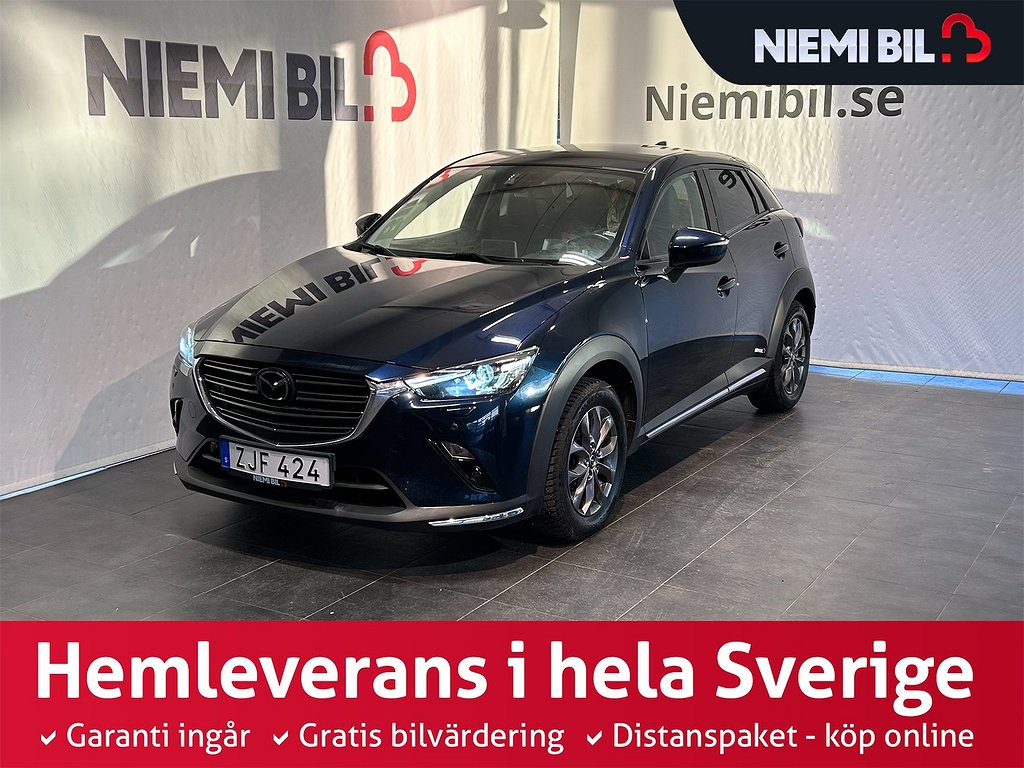 Mazda CX-3 2.0 SKYACTIV-G AWD BOSE/MoK/Kamera/10-års garanti