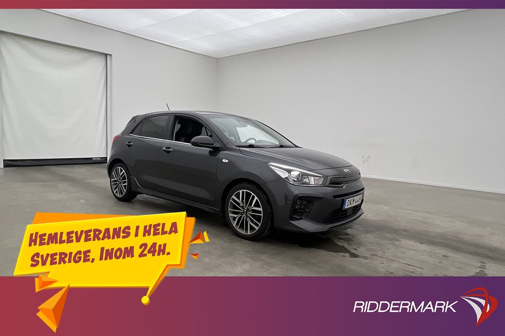 Kia Rio 1.0 T-GDI GT-Line Kamera Halvskinn CarPlay Drag
