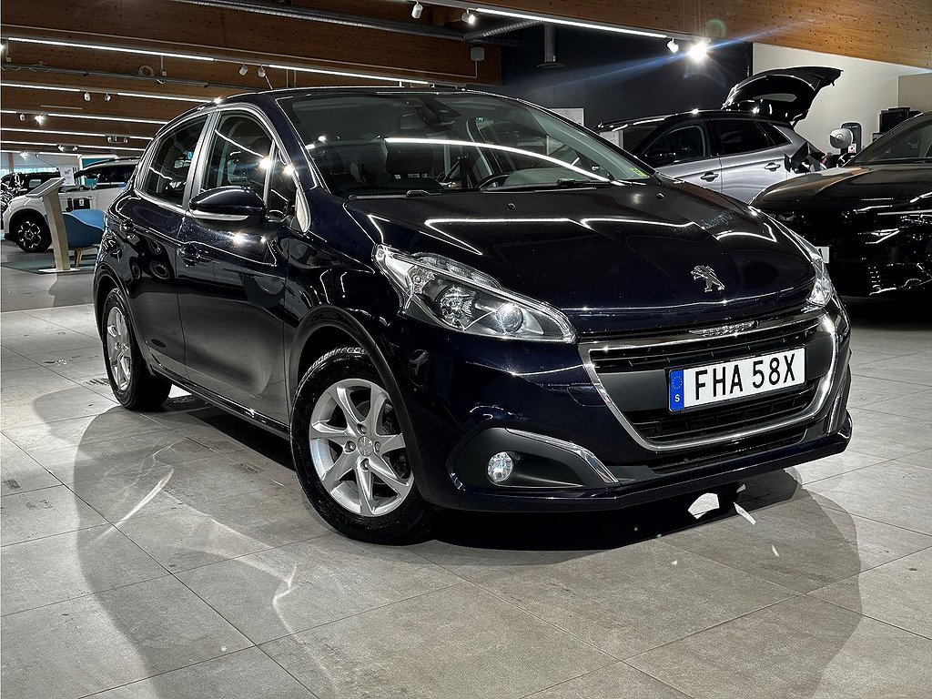 Peugeot 208 Active 1,2 PureTech 82hk Man - V-HJUL, FARTHÅLLARE