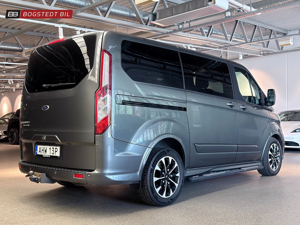 Ford Tourneo Custom Sport 2.0 TDCi 170hk | 8-sits | Drag | Värmare
